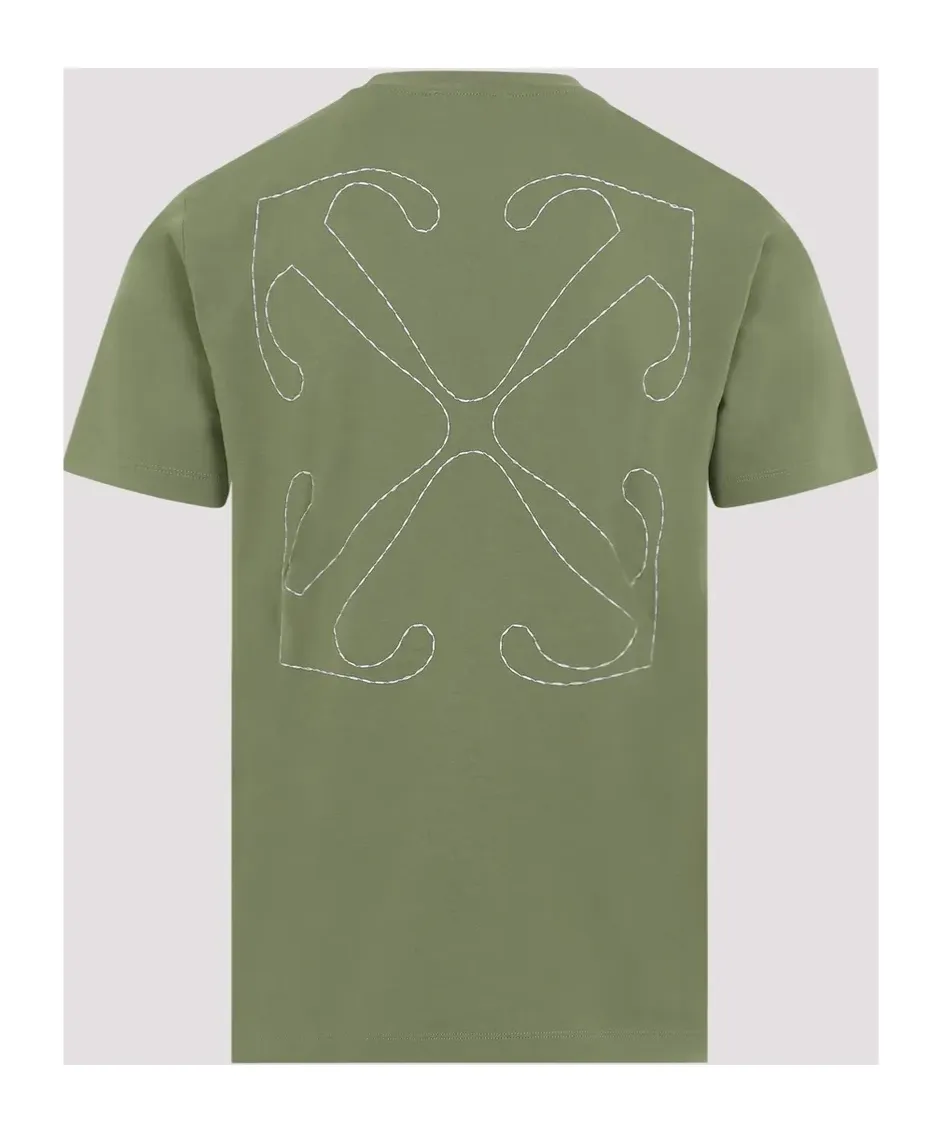 Off-White Crewneck Short-Sleeved T-Shirt