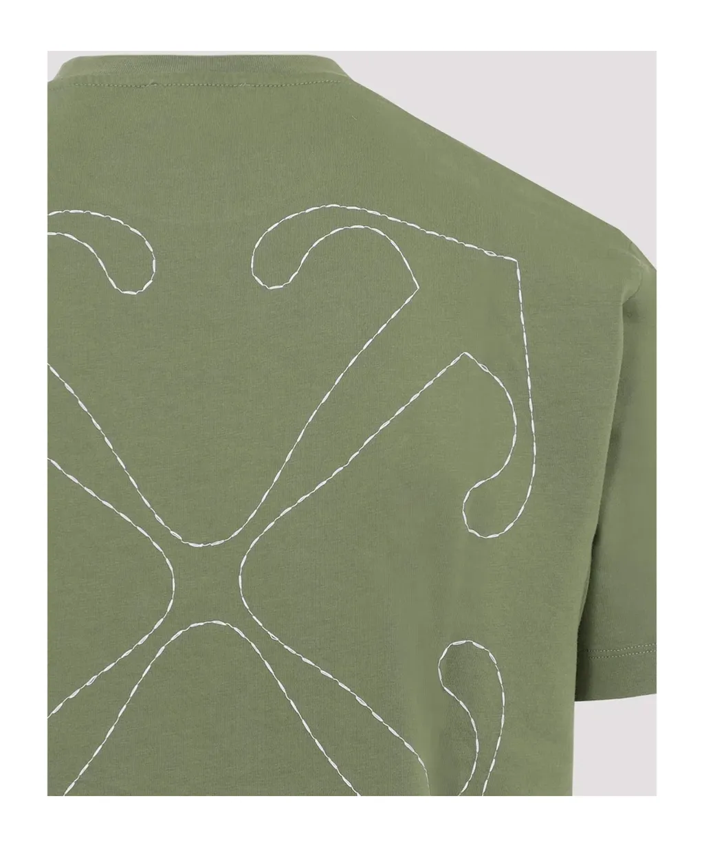 Off-White Crewneck Short-Sleeved T-Shirt