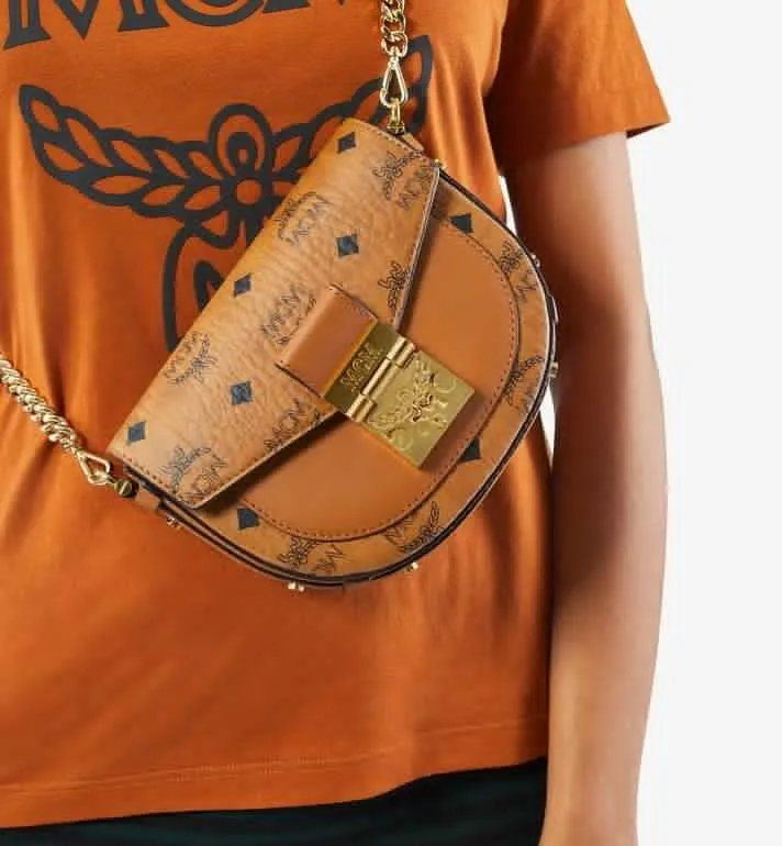 Patricia Visetos-Print Crossbody Bag