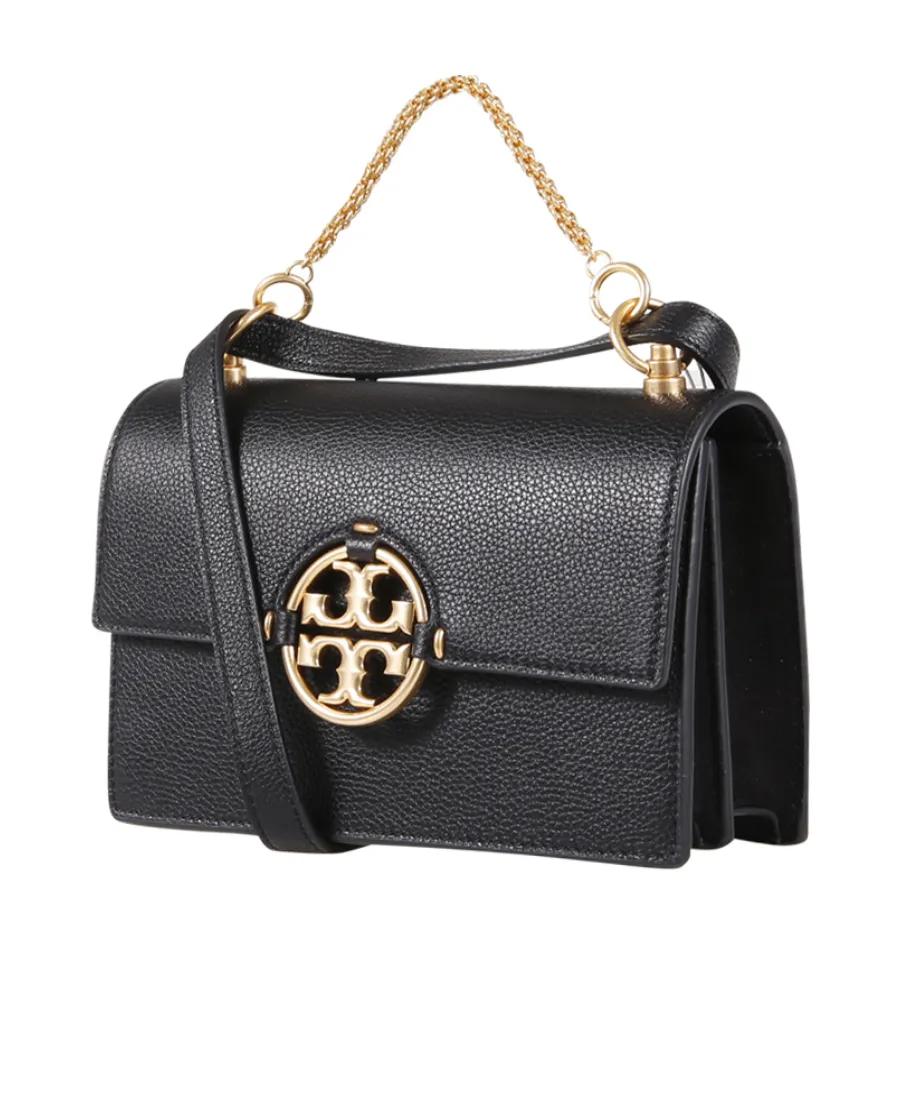 Tory Burch Miller Logo Plaque Small Shoulder Bag