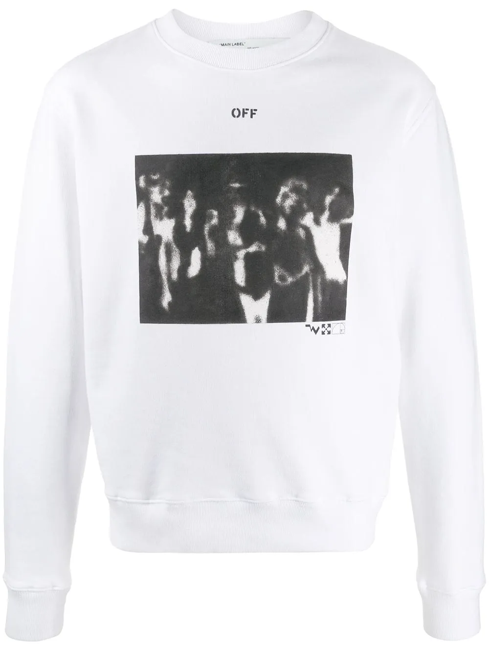 Spray Paint Effect Sweatshirt