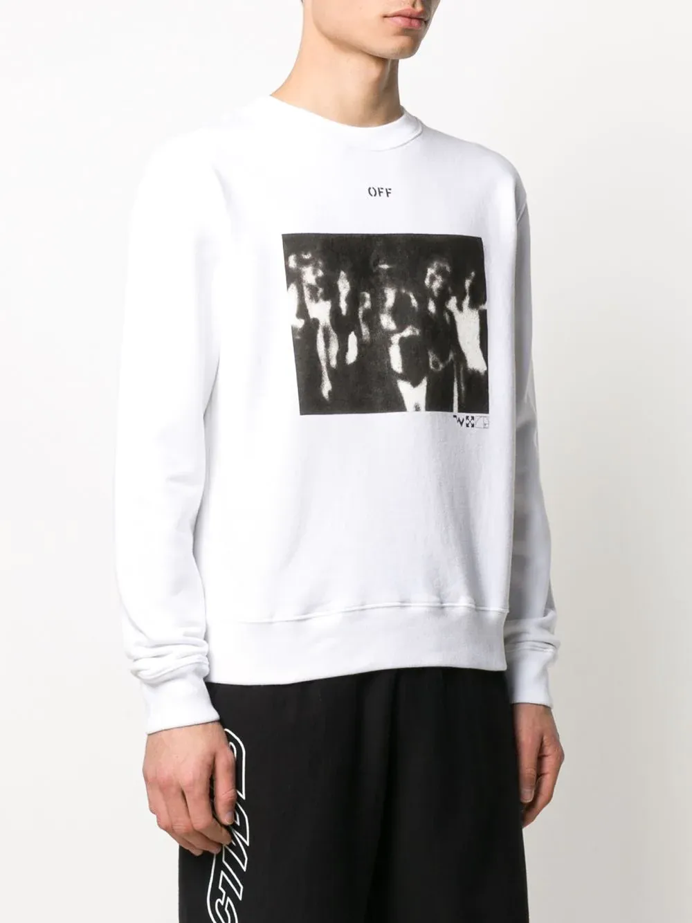 Spray Paint Effect Sweatshirt