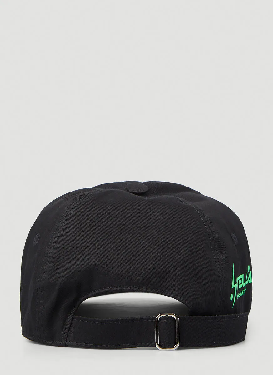 Stella Mccartney Logo Print Baseball Cap