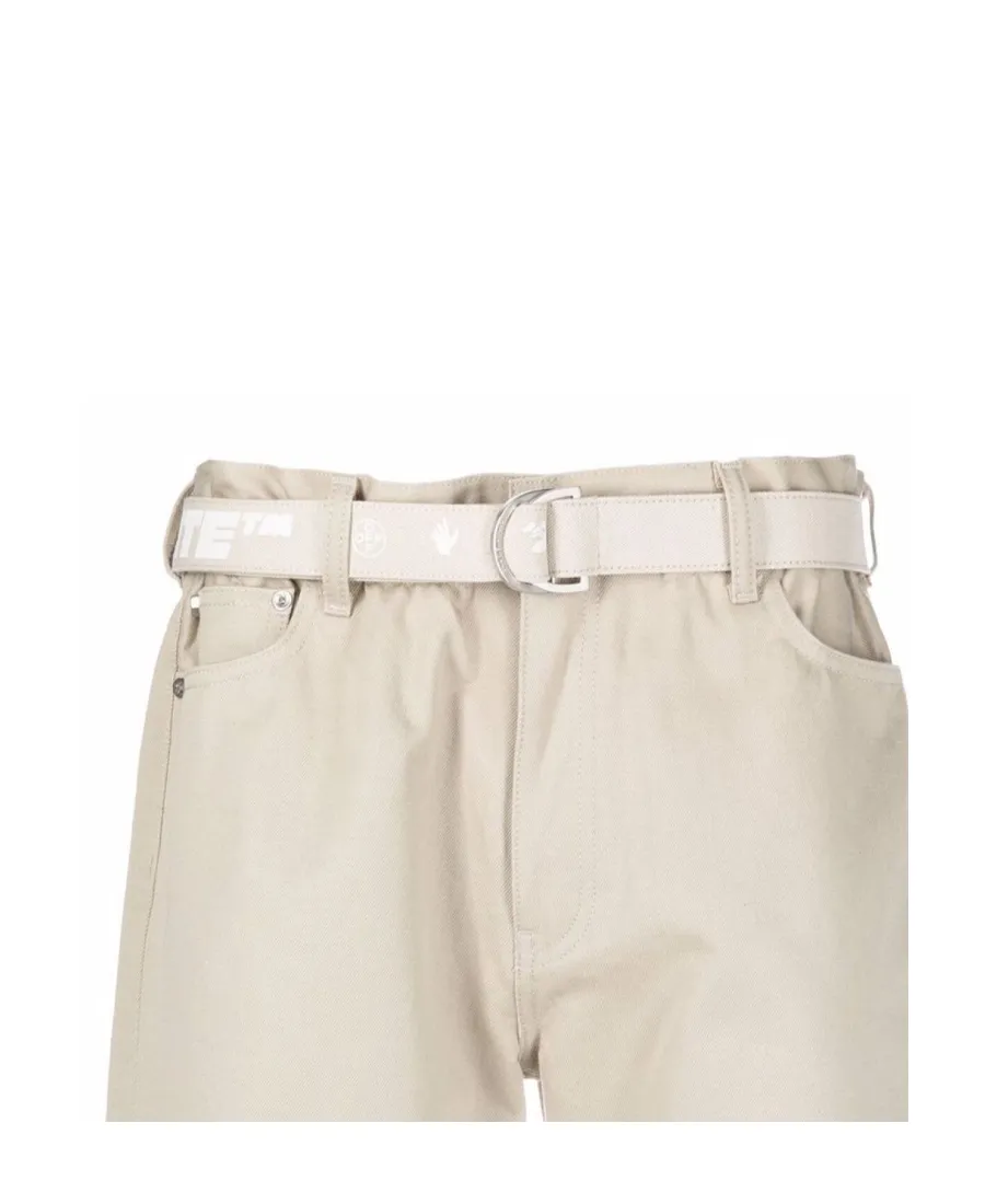 Belted Bermuda Shorts