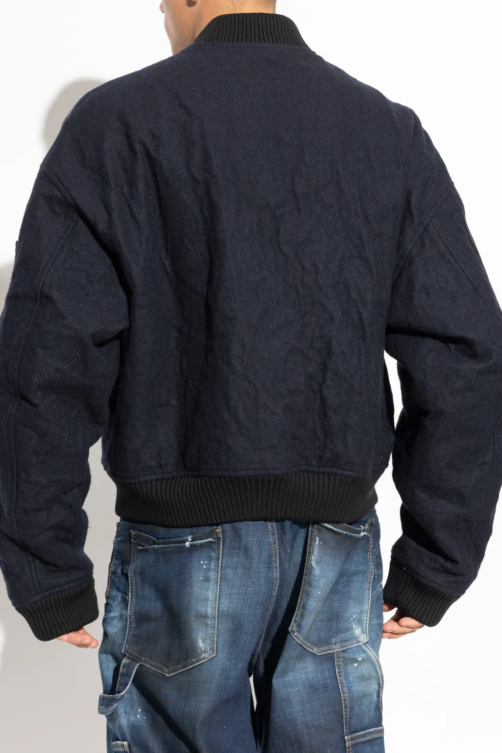 Dsquared2 Logo Patch Zipped Jacket