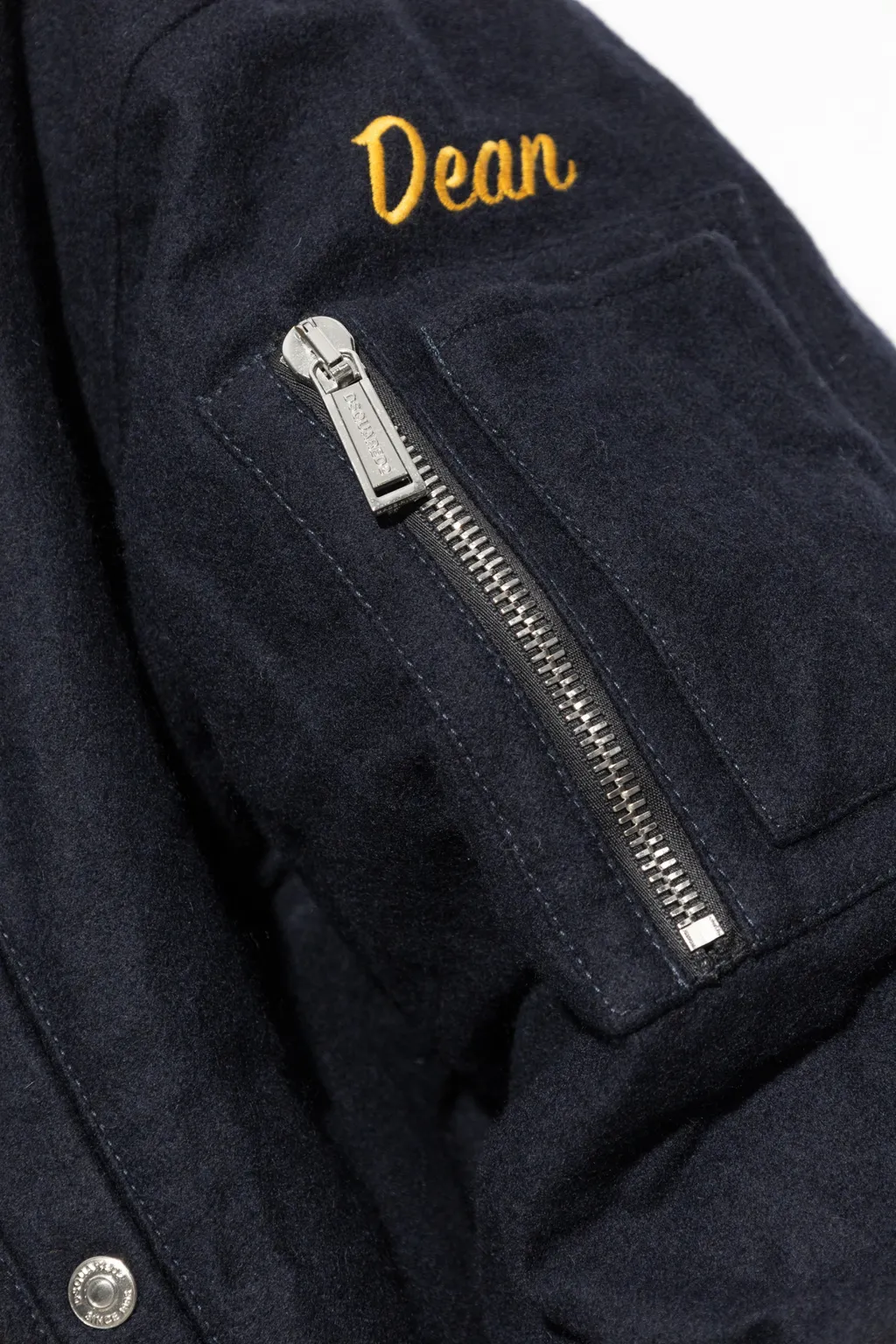 Dsquared2 Logo Patch Zipped Jacket
