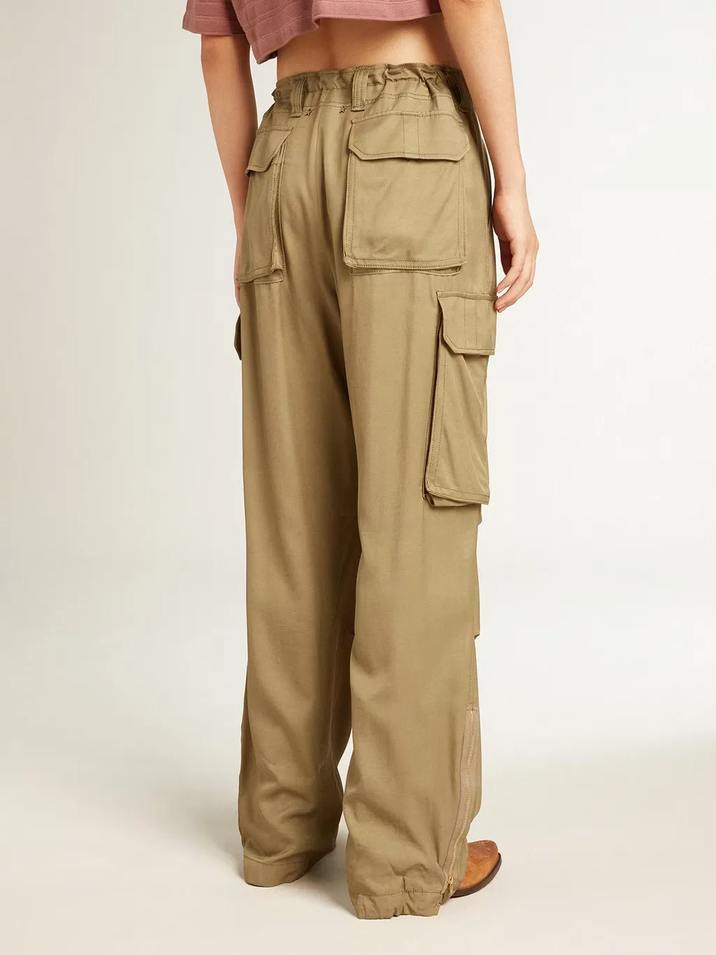 Golden Goose Deluxe Brand Wide-Leg Cargo Pants
