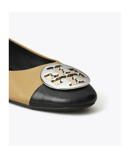 Tory Burch Claire Cap-Toe Ballet Flats