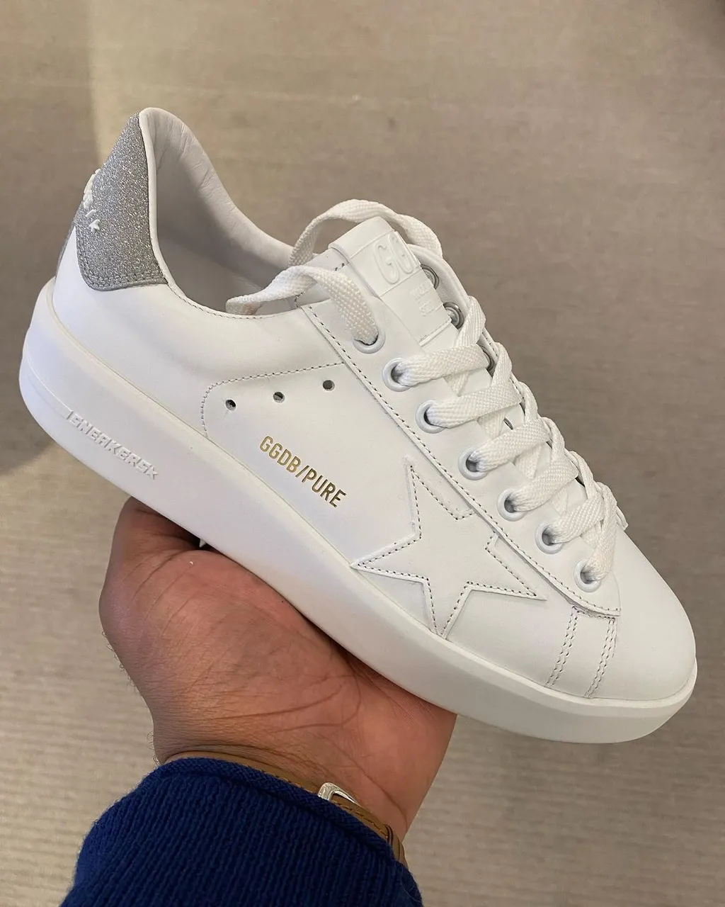 Golden Goose Deluxe Brand Purestar Low-Top Sneakers