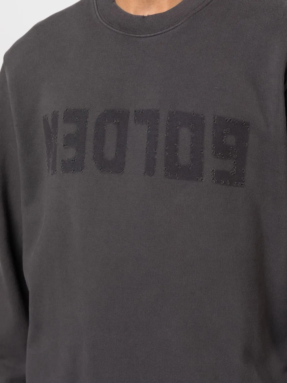 Golden Goose Deluxe Brand Logo Printed Crewneck Sweatshirt