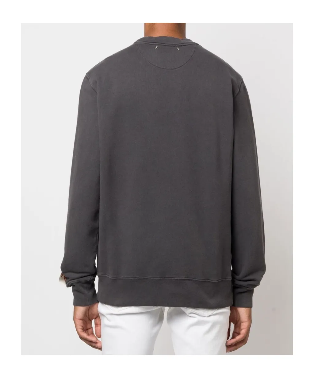 Golden Goose Deluxe Brand Logo Printed Crewneck Sweatshirt