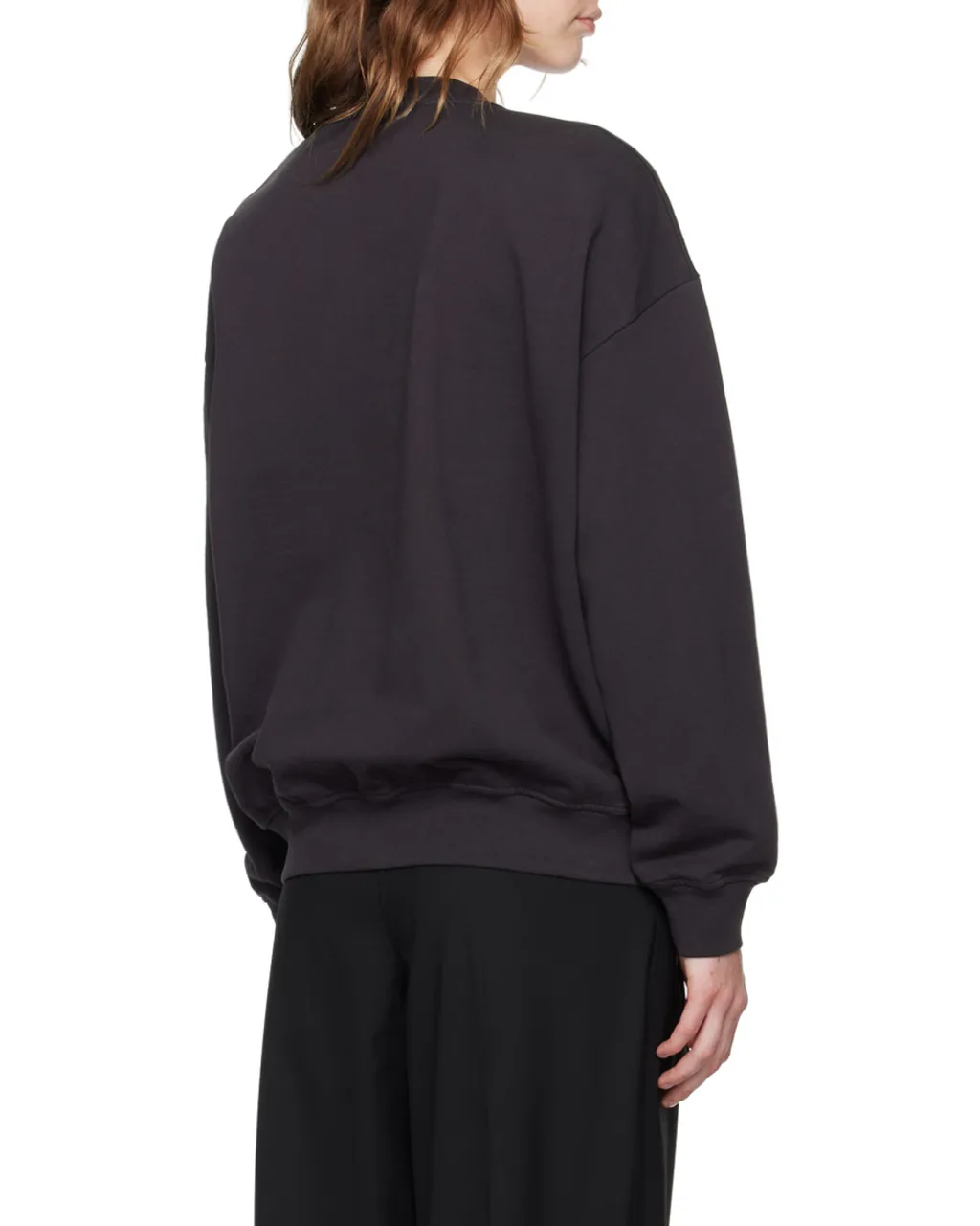 Ganni Logo Printed Crewneck Sweatshirt