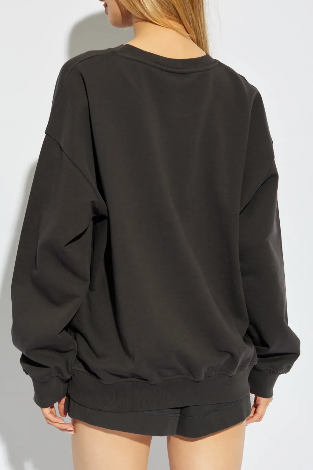 Ganni Logo Printed Crewneck Sweatshirt