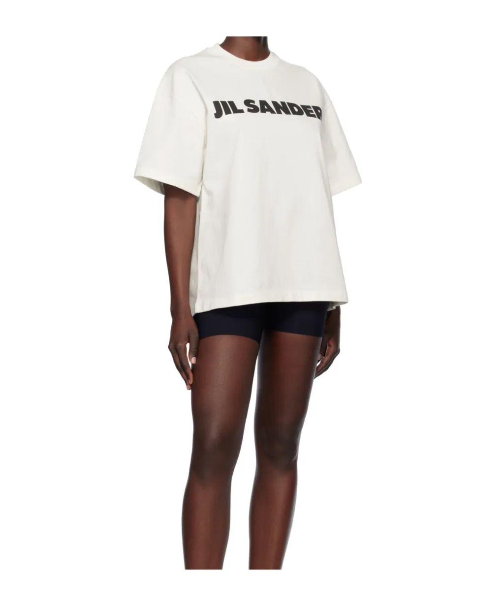 Jil Sander Logo-Printed Crewneck T-Shirt