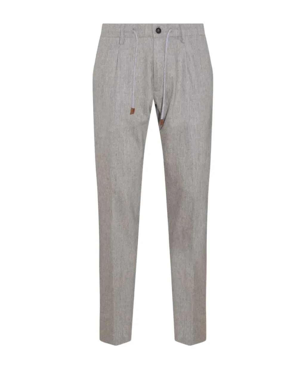 Eleventy Drawstring Regular-Fit Pants