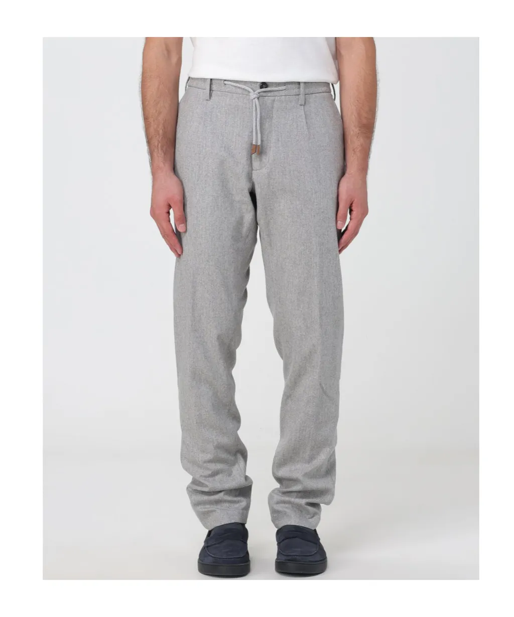 Eleventy Drawstring Regular-Fit Pants