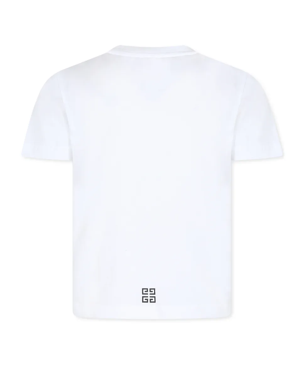 Givenchy Kids Logo Printed Crewneck T-Shirt