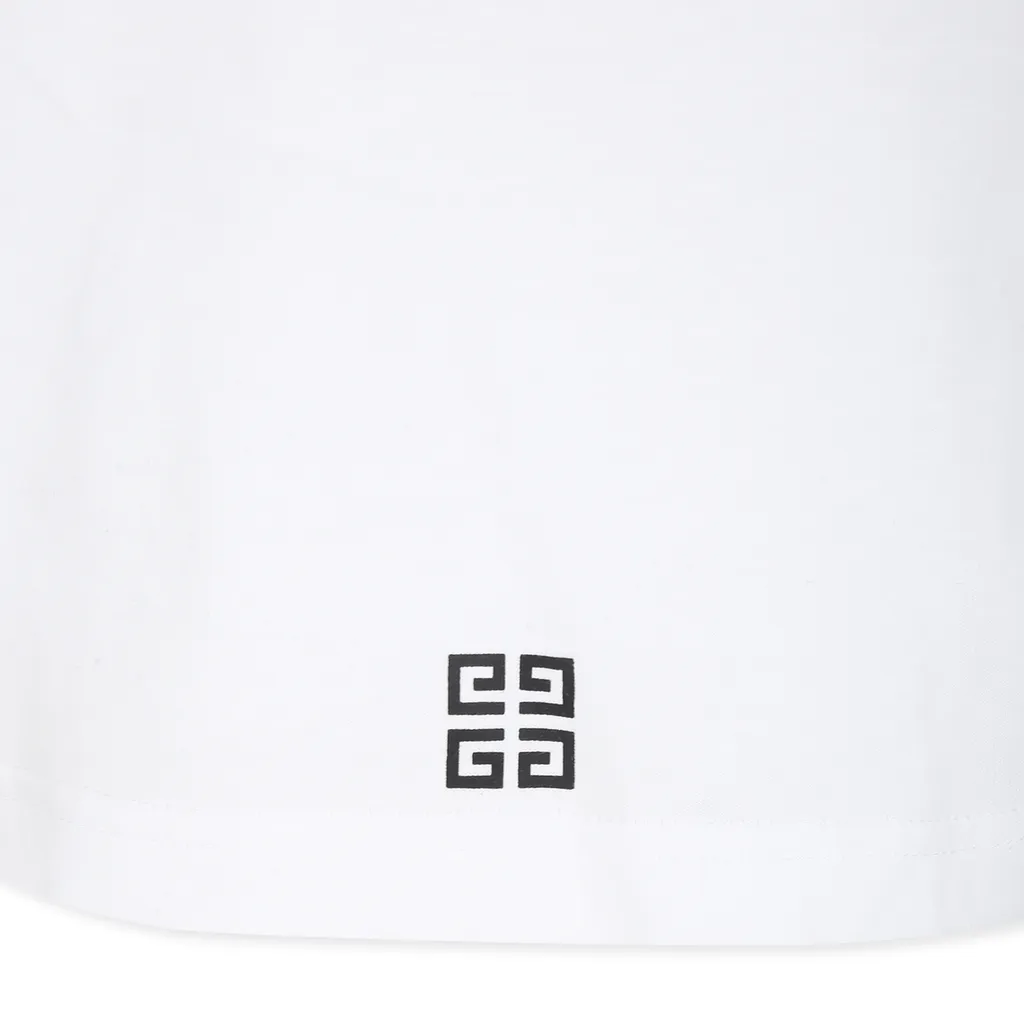 Givenchy Kids Logo Printed Crewneck T-Shirt