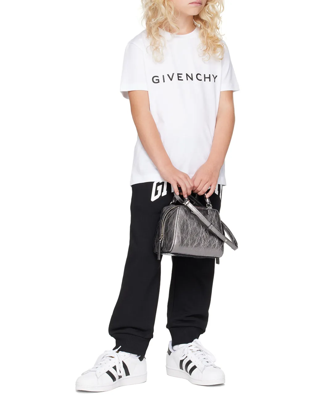 Givenchy Kids Logo Printed Crewneck T-Shirt