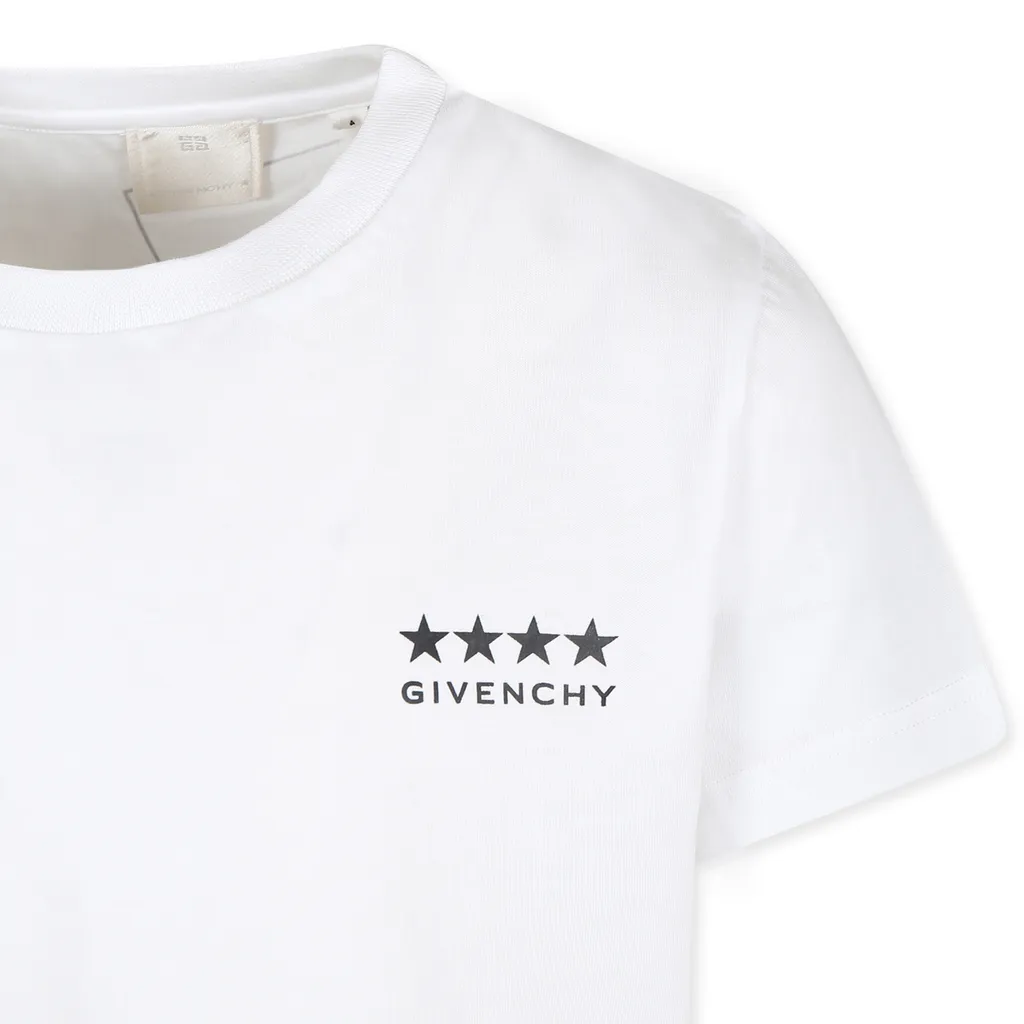 Givenchy Kids 4G-Printed Crewneck T-Shirt