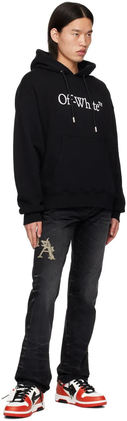 Off-White Big Bookish Skate Drawstring Hoodie