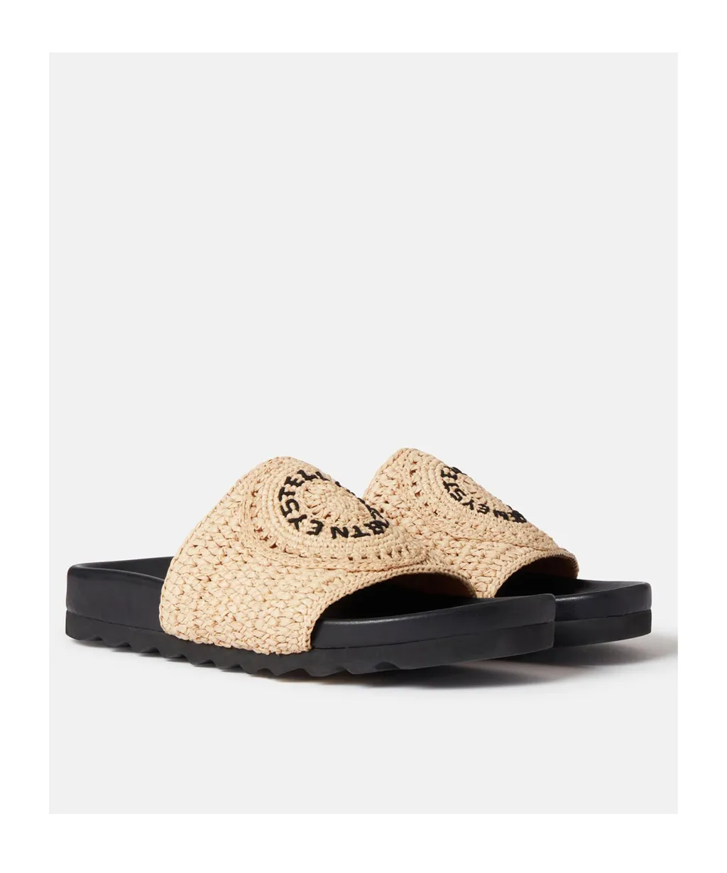 Stella Mccartney Elyse Logo Sandals