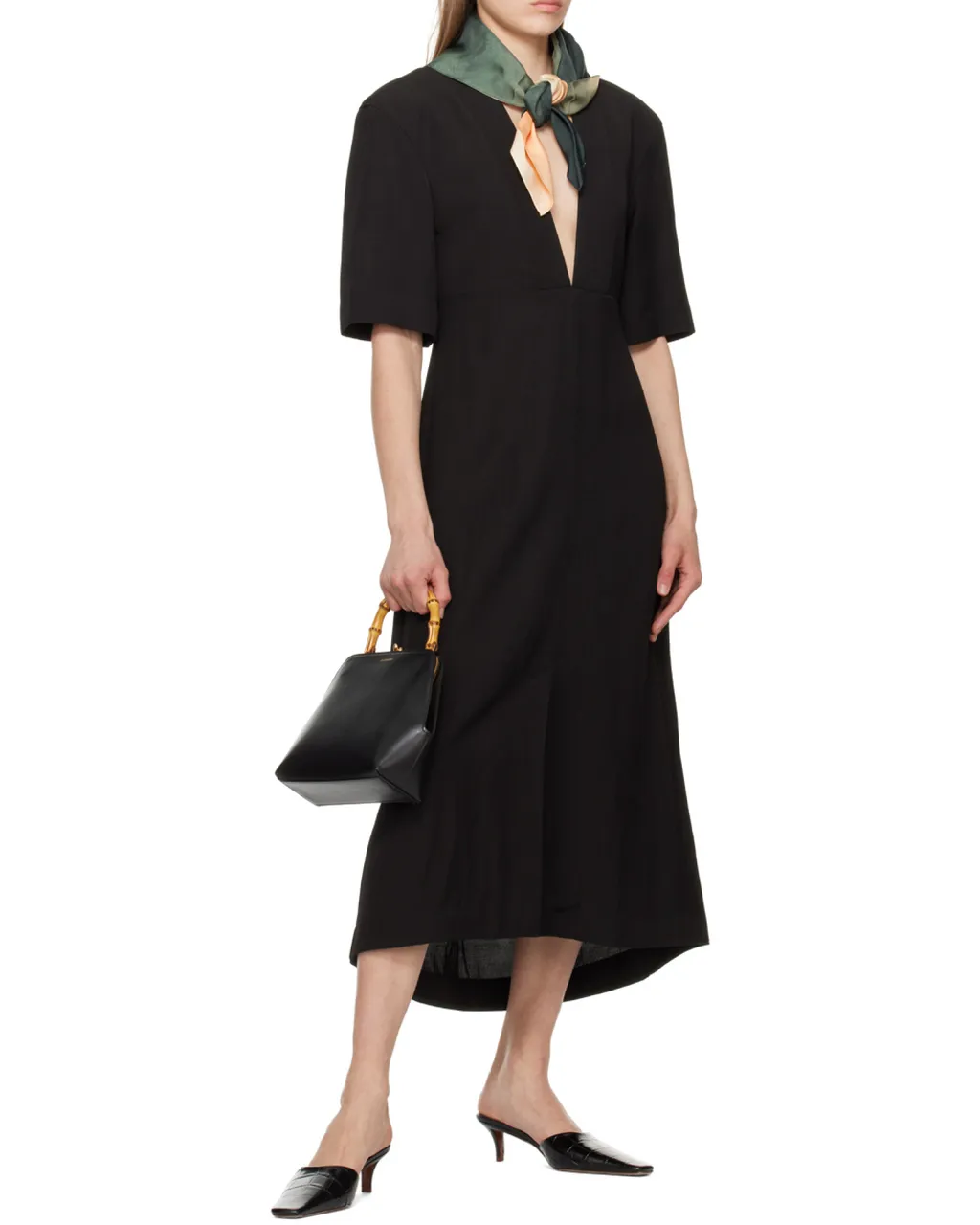 Jil Sander Goji Square-Shaped Top Handle Bag