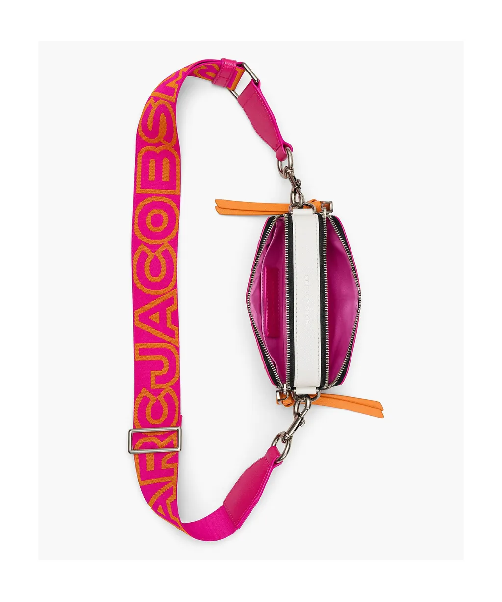 Marc Jacobs The Snapshot Logo Plaque Crossbody Bag