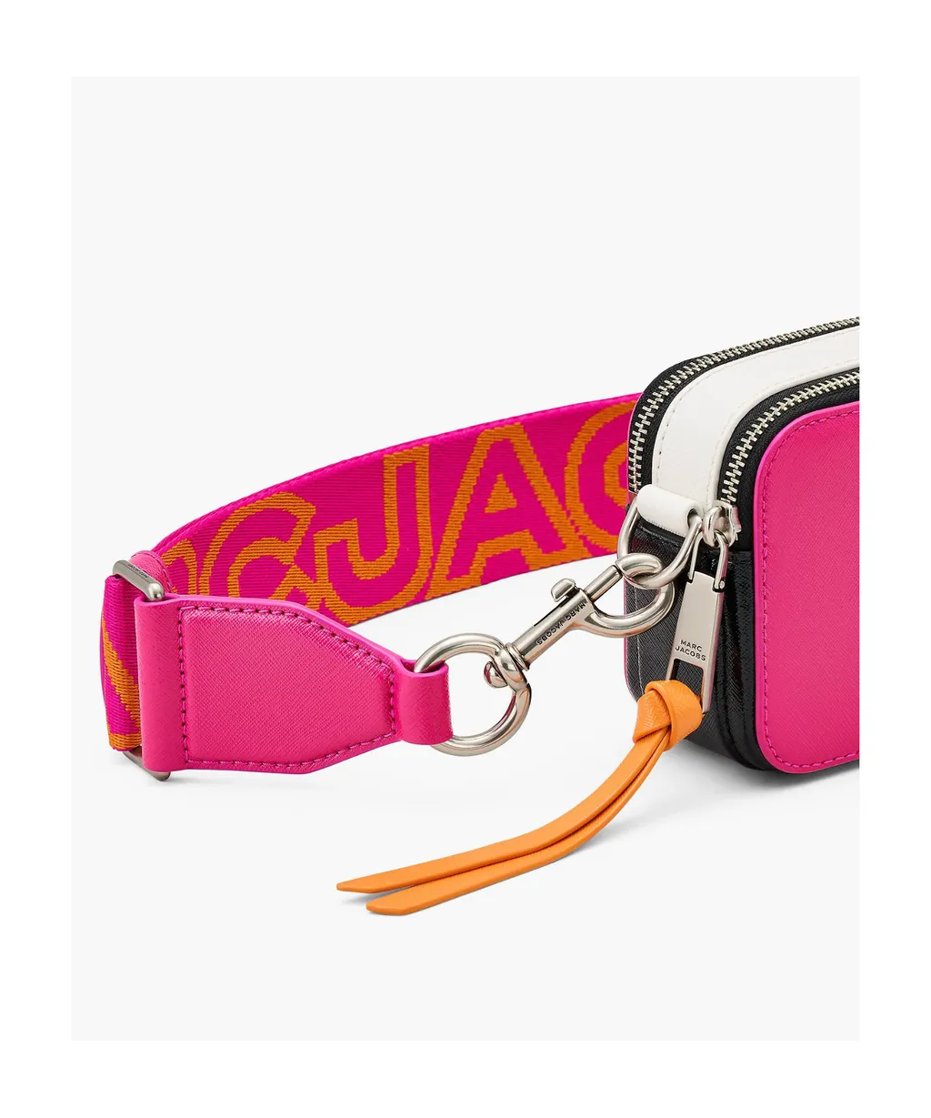 Marc Jacobs The Snapshot Logo Plaque Crossbody Bag