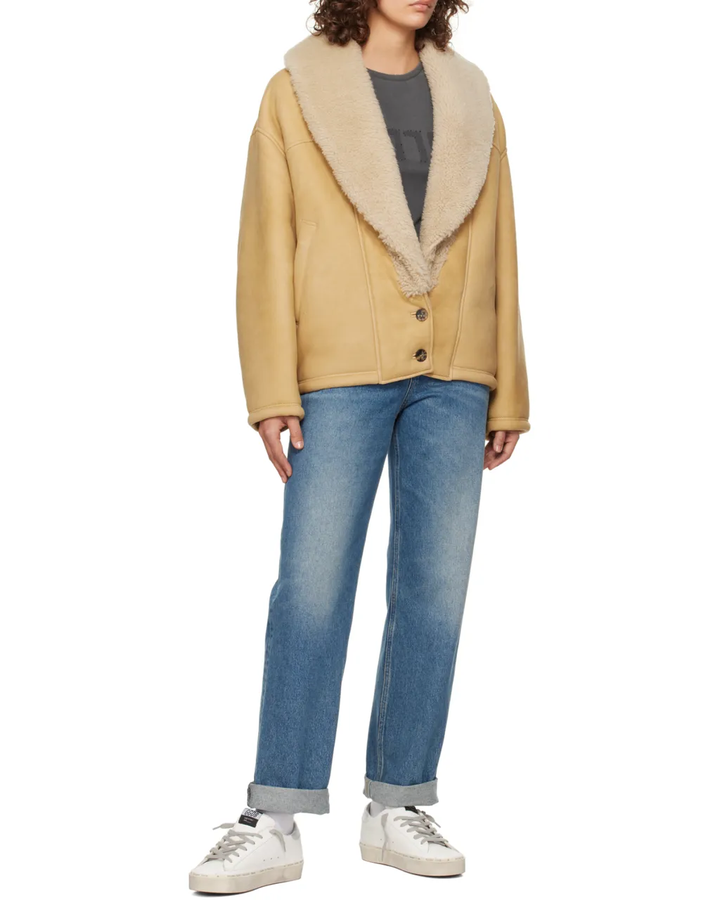 Golden Goose Deluxe Brand Kim Logo Patch Jeans