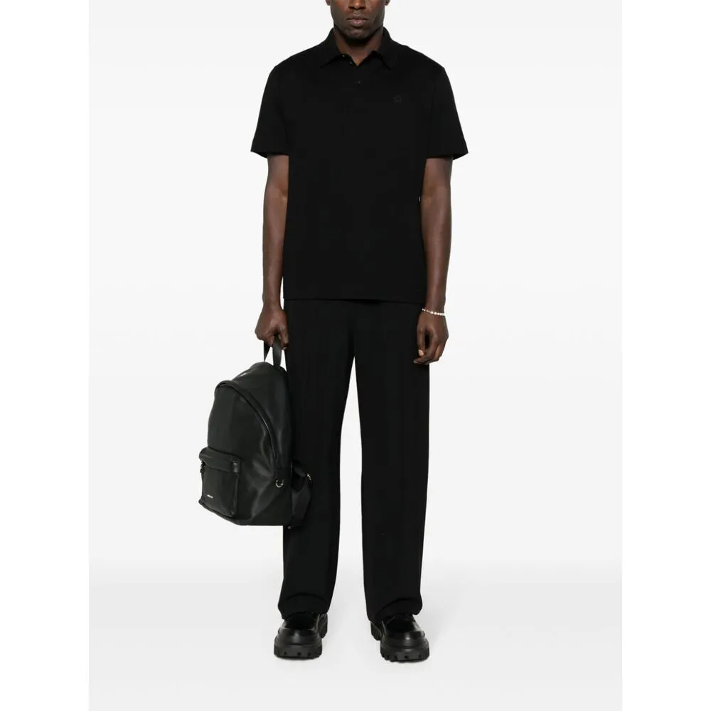 Givenchy 4G Embroidered Short-Sleeved Polo Shirt