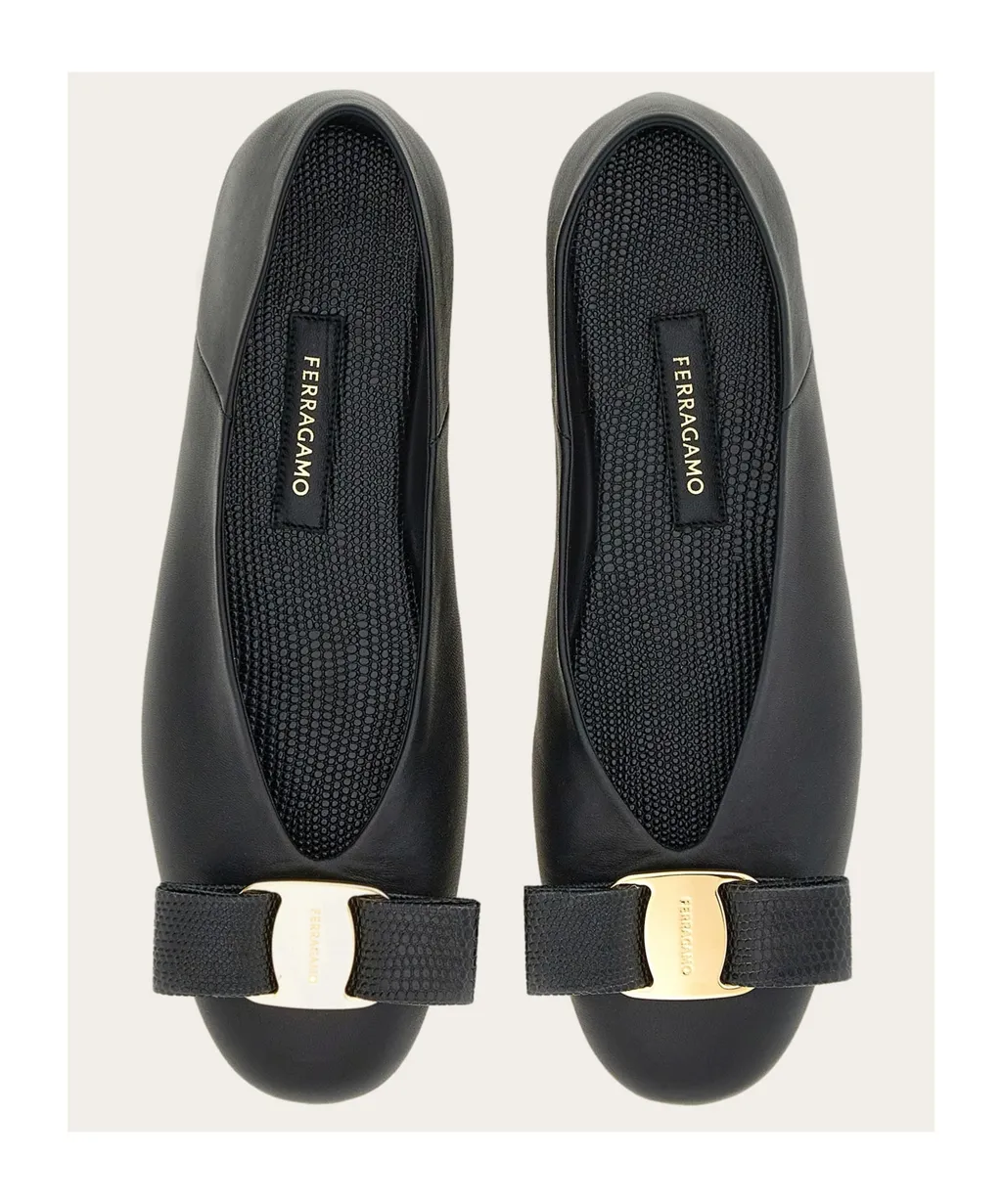 Salvatore Ferragamo Vara Bow Ballet Flats