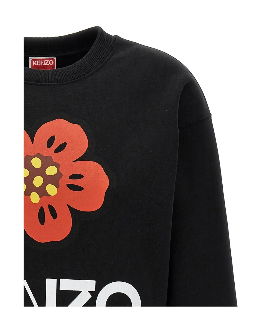 Kenzo Logo Printed Crewneck Sweatshirt