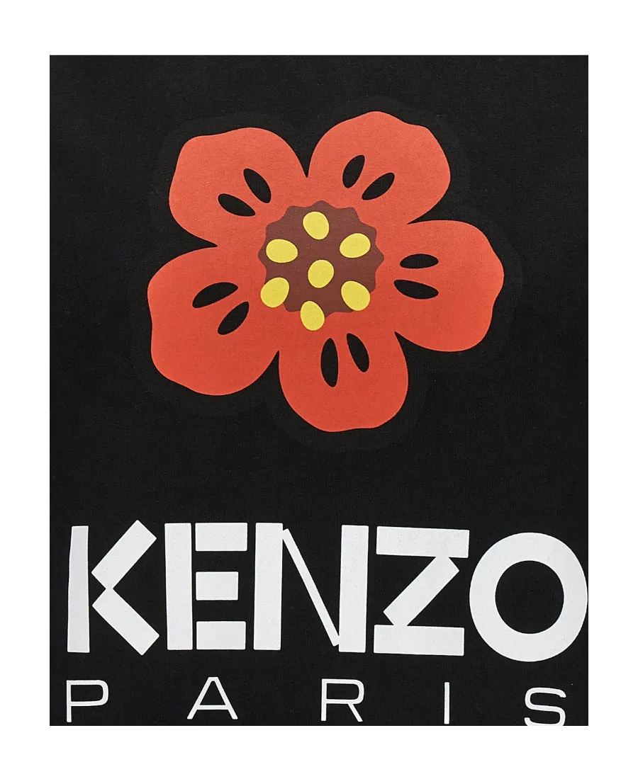Kenzo Logo Printed Crewneck Sweatshirt