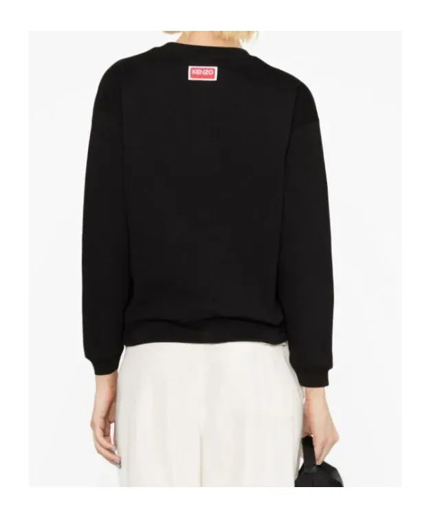 Kenzo Logo Printed Crewneck Sweatshirt