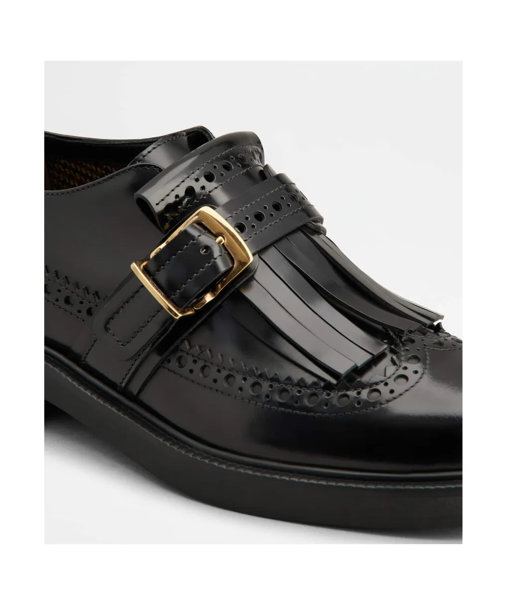 Tod's Fringe-Detail Perforated Loafers