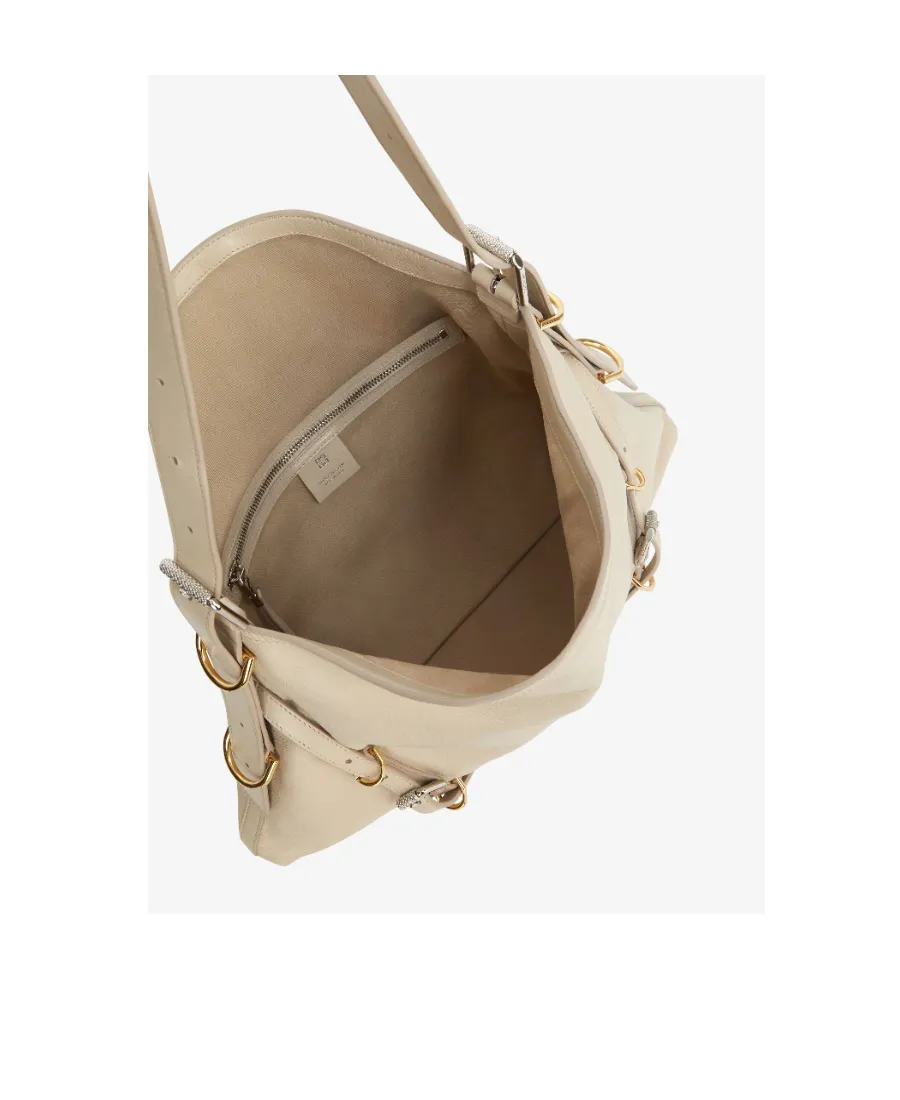 Givenchy Voyou Logo Detailed Medium Shoulder Bag