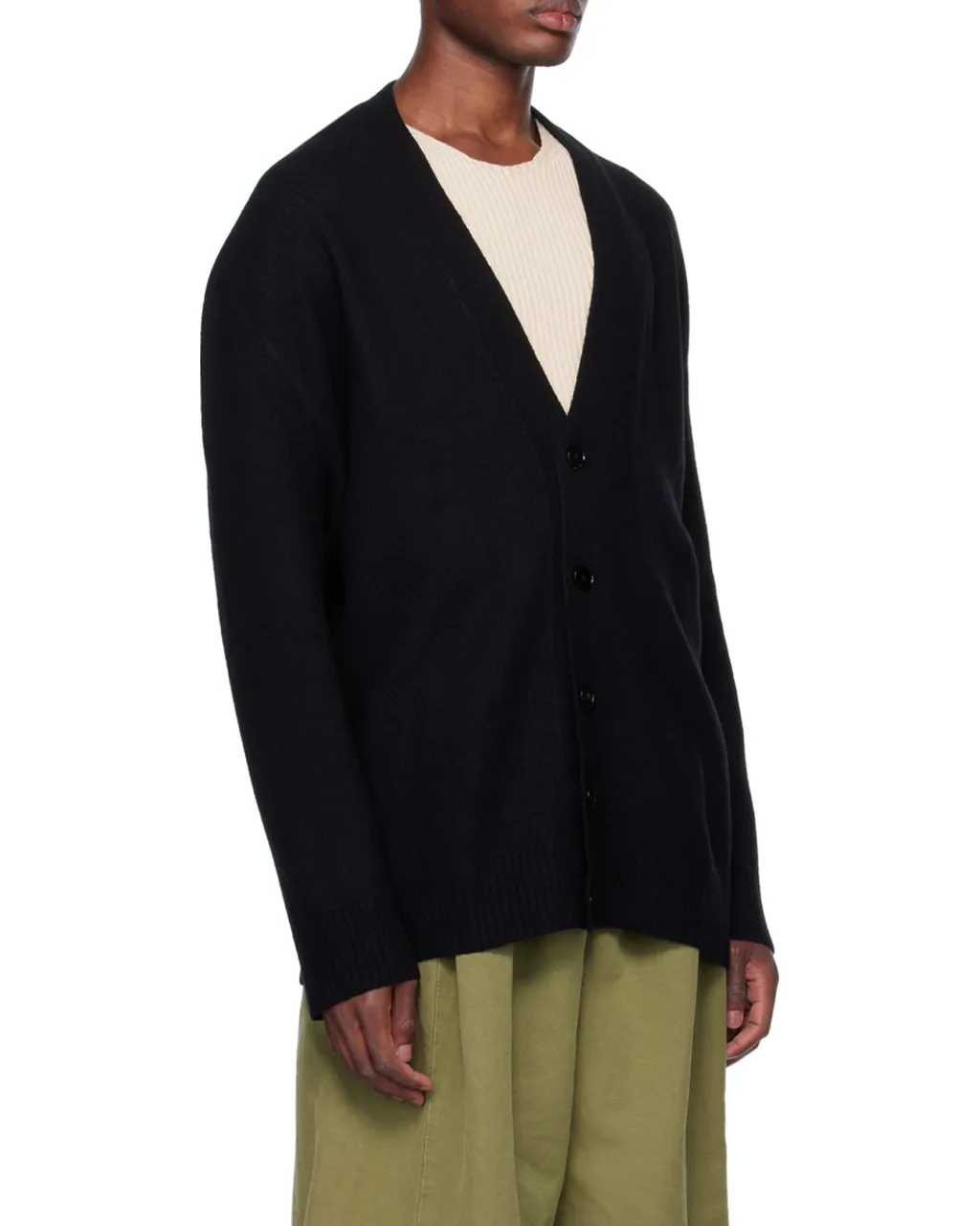 Jil Sander V-Neck Button-Down Cardigan