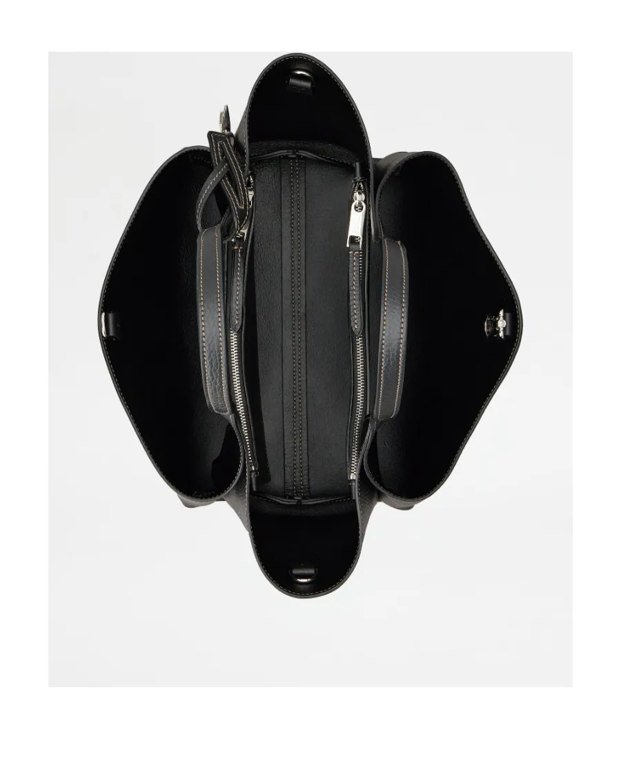 Tod's Logo Plaque Top Handle Bag