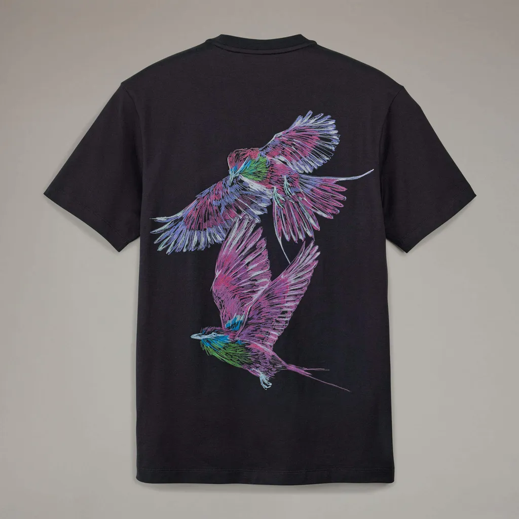 Y-3 Graphic Printed Short-Sleeved T-Shirt