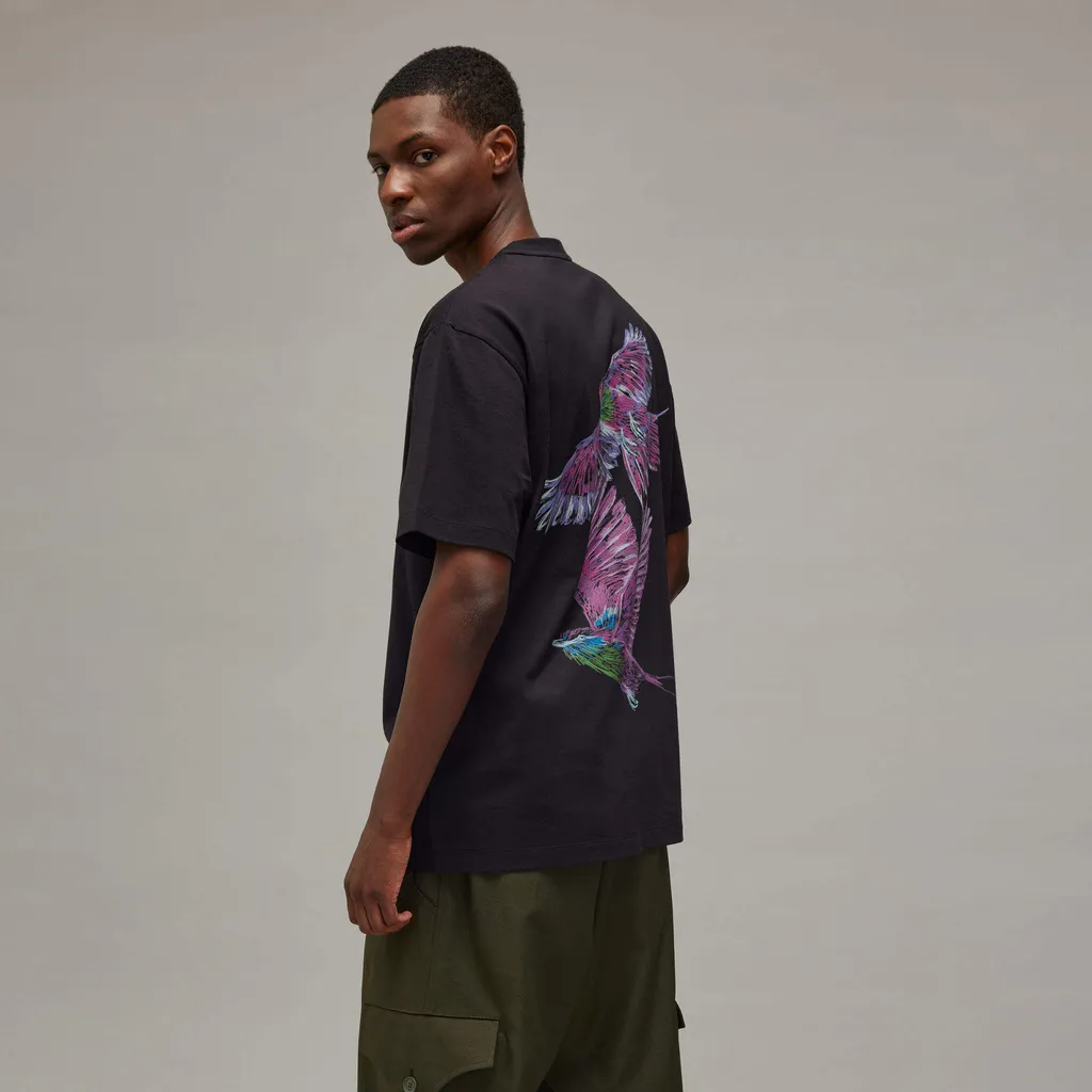 Y-3 Graphic Printed Short-Sleeved T-Shirt