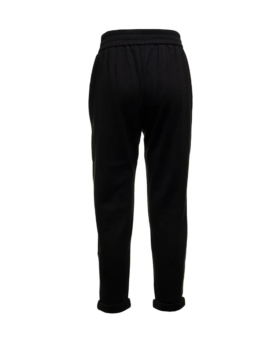 Brunello Cucinelli Elastic Waistband Drawstring Joggers