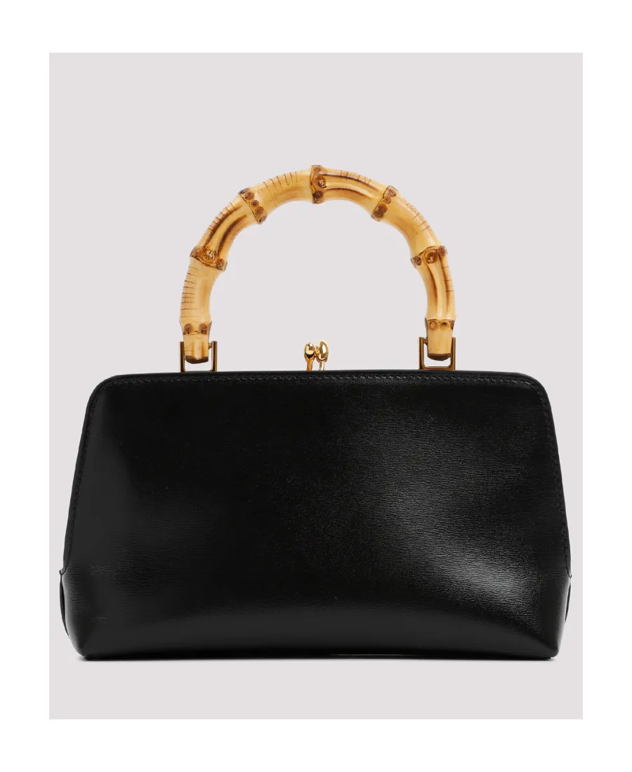 Jil Sander Goji Logo Embossed Mini Top Handle Bag