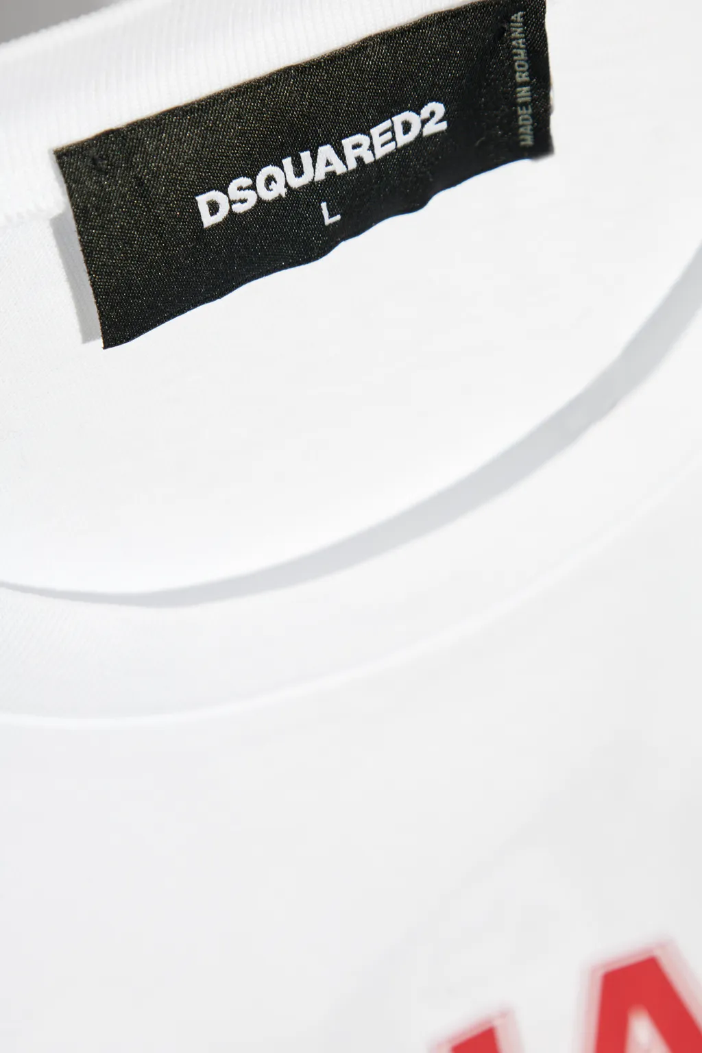 Dsquared2 Logo Printed Crewneck T-Shirt