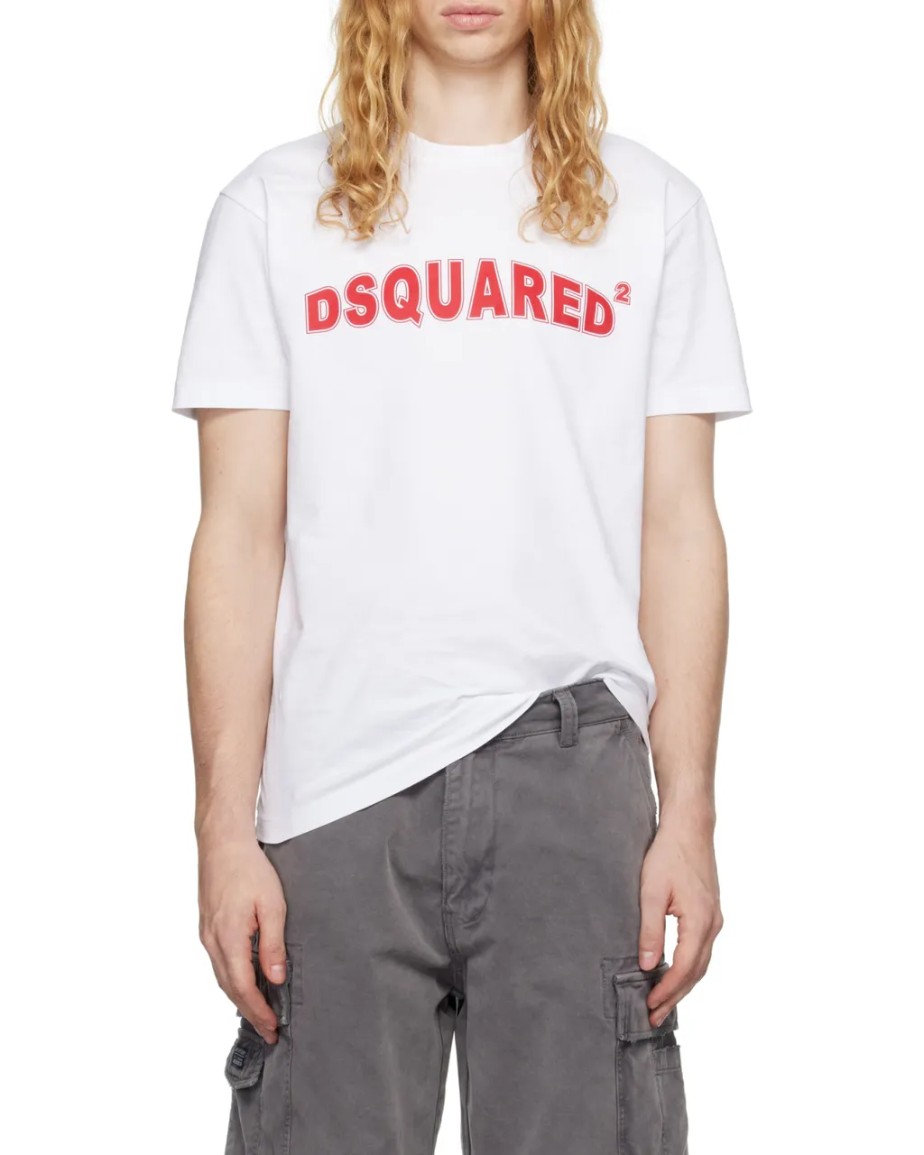 Dsquared2 Logo Printed Crewneck T-Shirt