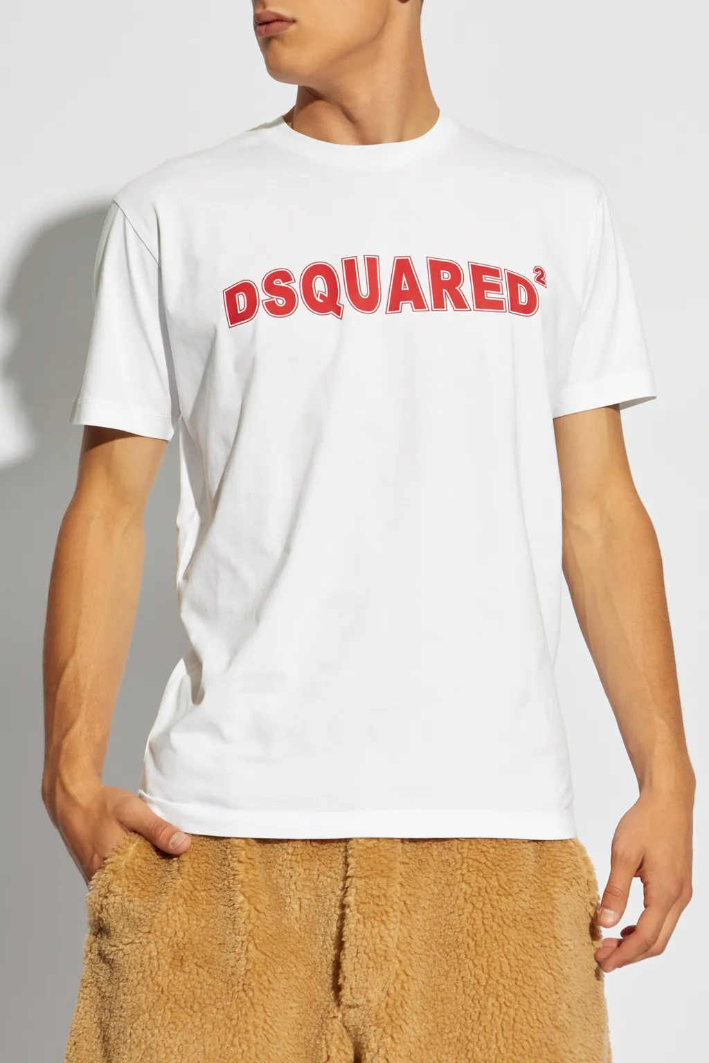 Dsquared2 Logo Printed Crewneck T-Shirt