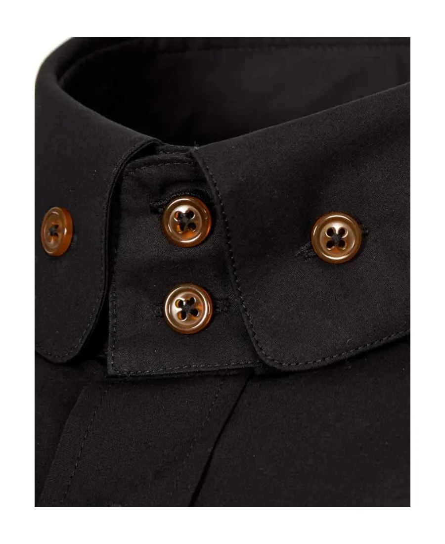 Orb-Embroidered Poplin Shirt