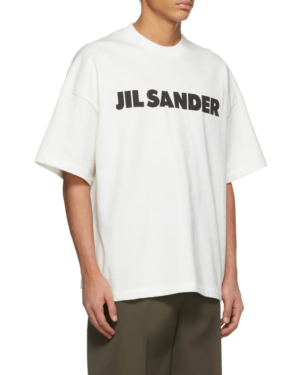 Jil Sander Logo Print T-Shirt