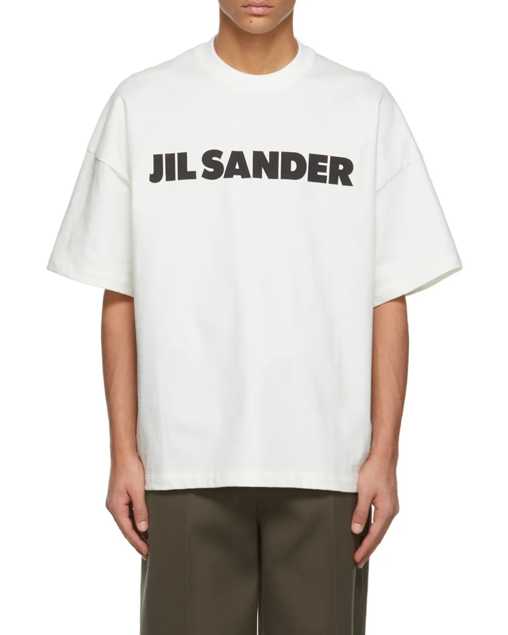 Jil Sander Logo Print T-Shirt