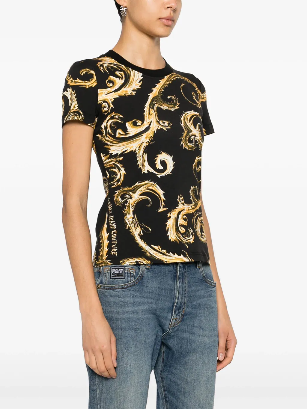 Versace Jeans Couture Chromo Couture Crewneck T-Shirt